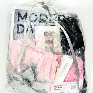Pink and Silver Gift Set with Bow